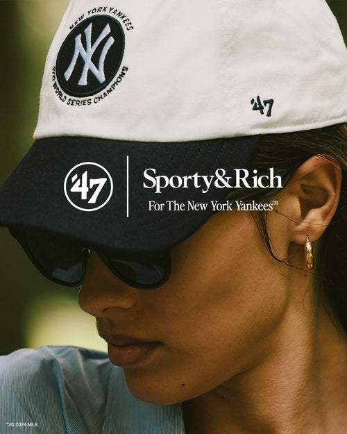 Sporty & Rich for the New York Yankees '47 CLEAN UP