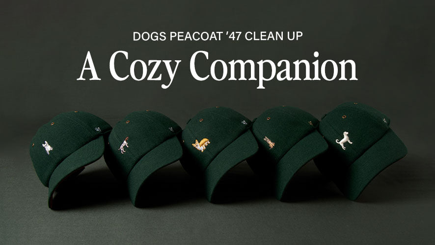 Dogs Peacoat '47 CLEAN UP. A cozy companion. 