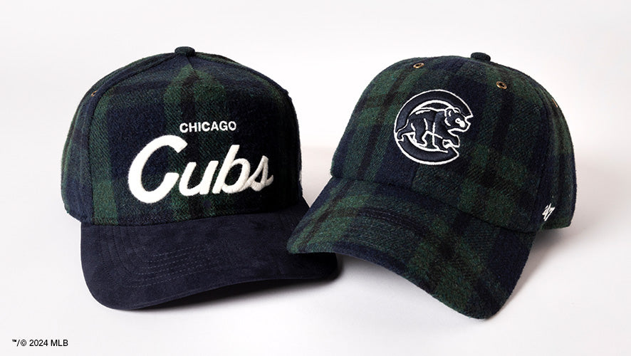 Chicago Cubs Black Watch '47 CLEAN UP and '47 HITCH