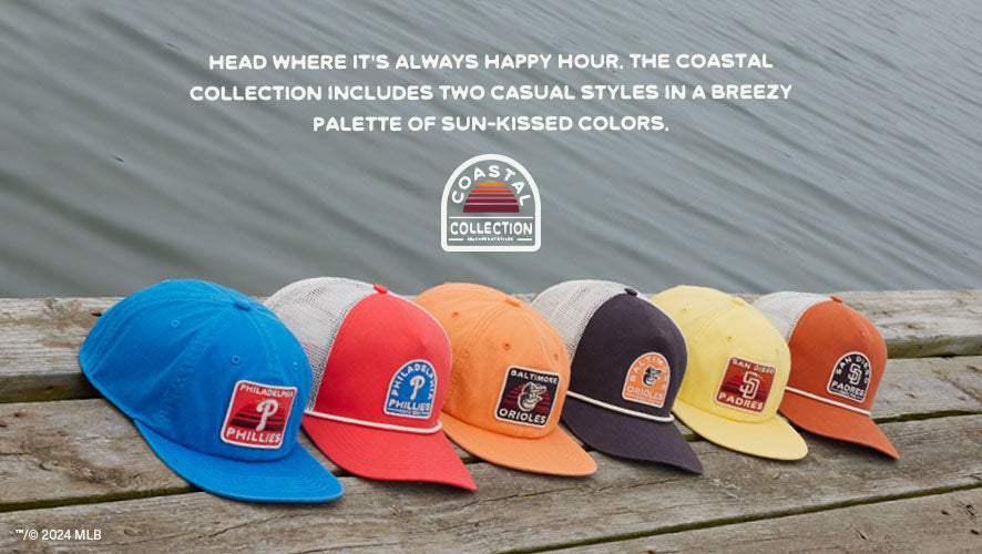 Head where it's always happy hour. The Coastal Collection includes two casual styles in a breezy palette of sun-kissed colors. 