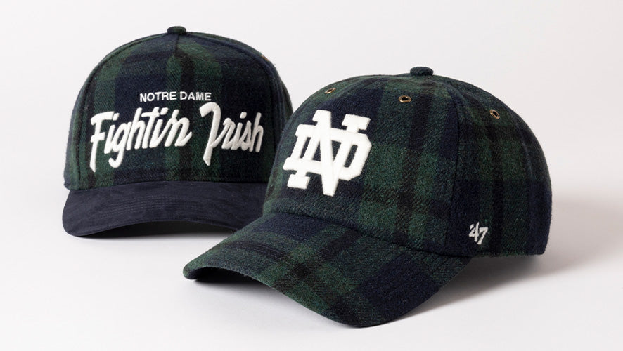 Notre Dame Fighting Irish Black Watch '47 CLEAN UP and '47 HITCH