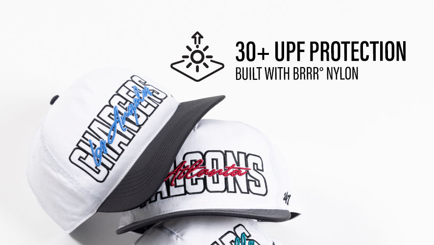 30+ UPF protection. Built with brrr nylon
