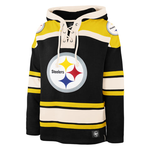 Pittsburgh Steelers 47 brand men’s NFL outlet crew sweatshirt L