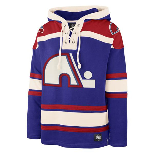 QUEBEC NORDIQUES VINTAGE SUPERIOR '47 LACER HOOD