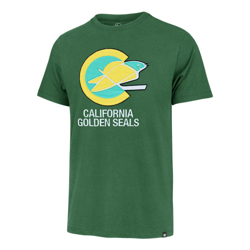 CALIFORNIA GOLDEN SEALS VINTAGE FRANKLIN KNOCKOUT '47 FIELDHOUSE TEE