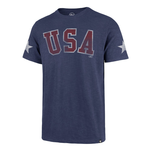 USA HOCKEY MIRACLE ON ICE VICTORY RUN '47 SCRUM TEE