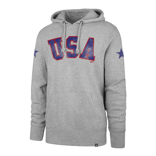 USA HOCKEY MIRACLE ON ICE VICTORY RUN '47 HEADLINE HOOD