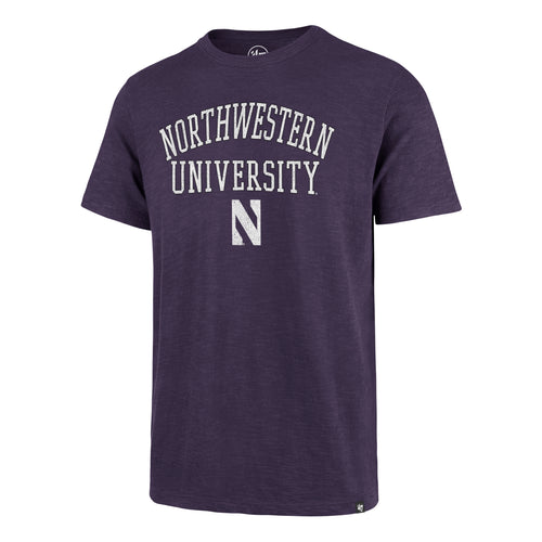 NORTHWESTERN WILDCATS CLASSIC TRACK '47 SCRUM TEE