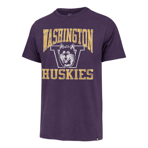 WASHINGTON HUSKIES VINTAGE BIG UPS '47 FRANKLIN TEE