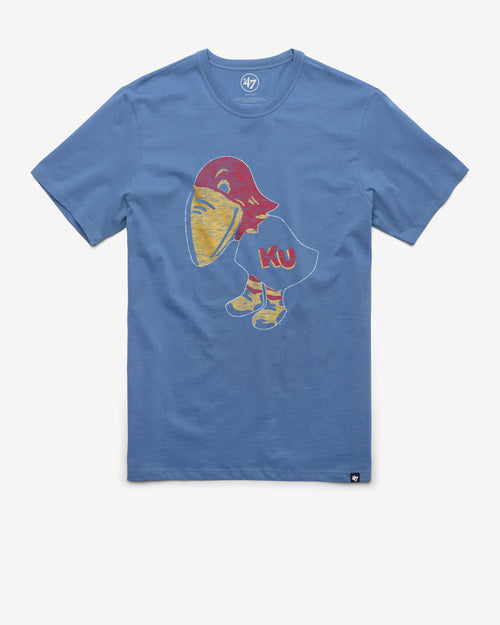 KANSAS JAYHAWKS VINTAGE PREMIER '47 FRANKLIN TEE