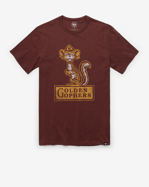 MINNESOTA GOLDEN GOPHERS VINTAGE GRIT '47 SCRUM TEE