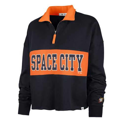 HOUSTON ASTROS CITY CONNECT REMI '47 1/4 ZIP WOMEN