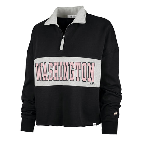 WASHINGTON NATIONALS CITY CONNECT REMI '47 1/4 ZIP WOMEN