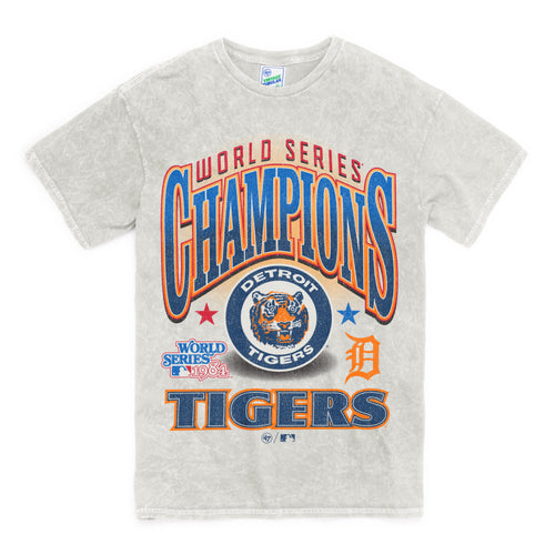 DETROIT TIGERS 1984 WORLD SERIES ROCKER '47 VINTAGE TUBULAR TEE