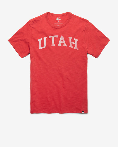 Utah Utes Apparel | Distressed Vintage Scrum Tee | ’47