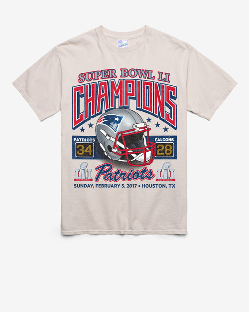 NEW ENGLAND PATRIOTS SUPER BOWL GRIDIRON LOCKER '47 VINTAGE TUBULAR TEE