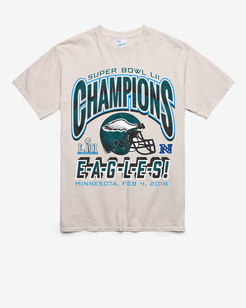 PHILADELPHIA EAGLES SUPER BOWL GRIDIRON LOCKER '47 VINTAGE TUBULAR TEE