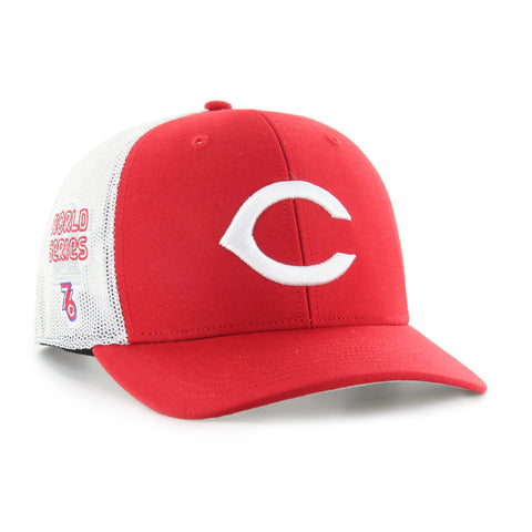 CINCINNATI REDS BCPTN WORLD SERIES SURE SHOT '47 TRUCKER